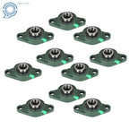 Set of 10 Pillow Block Flange Bearings for Various Models (1" Bore)
