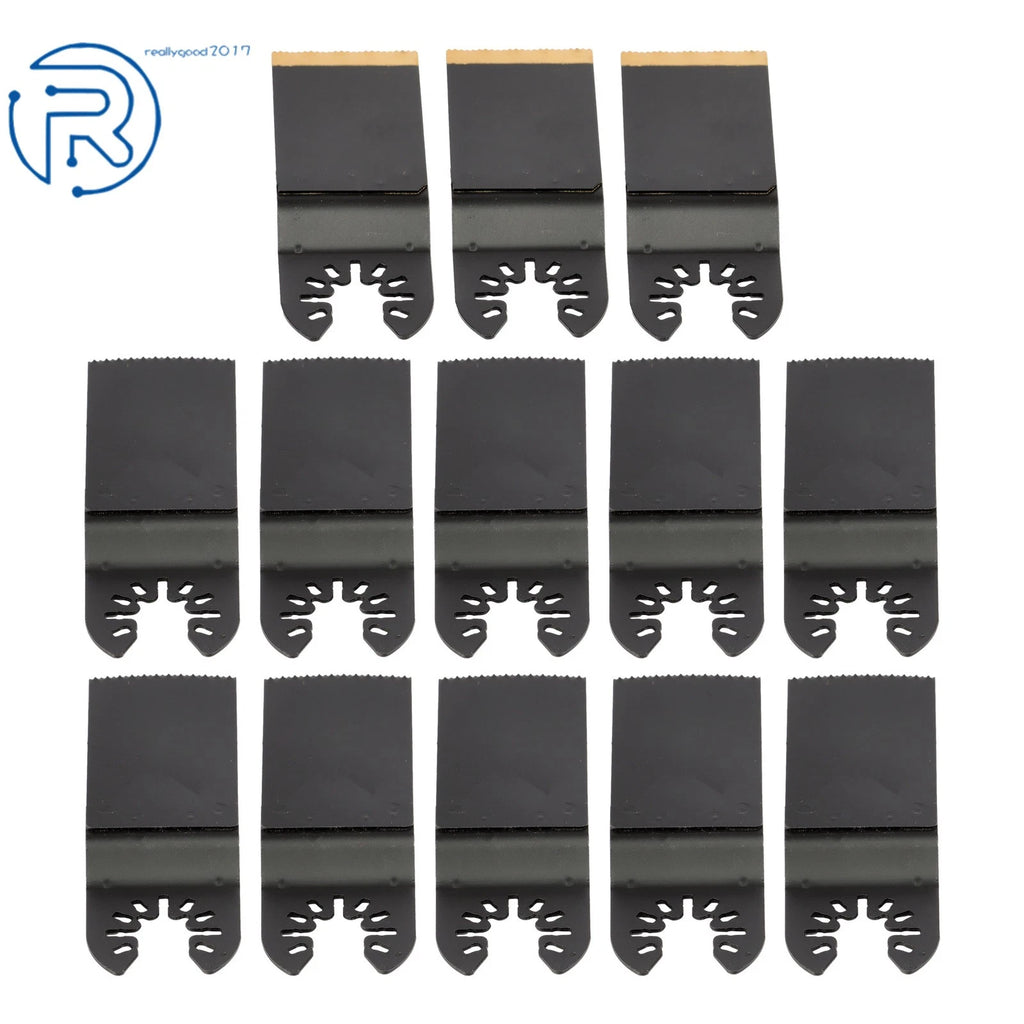 Set of 35 Multitool Blades for Oscillating Tools