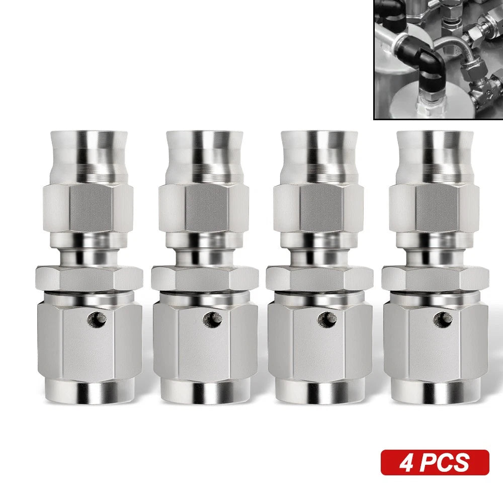 3AN Thread Stainless Steel Brake PTFE Teflon Swivel Hose End Fitting Adapter