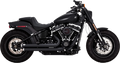 Vance & Hines Big Shots Black Exhaust for Harley Softail Dyna (2018–2024)