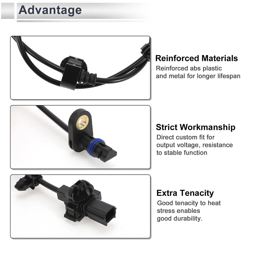 ABS Wheel Speed Sensor No. 57470TR0013 for Honda Civic EX LX (2006–2011)