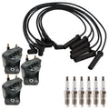 Set of 3 Ignition Coils & 6 Spark Plugs for Alero (2000–2004)
