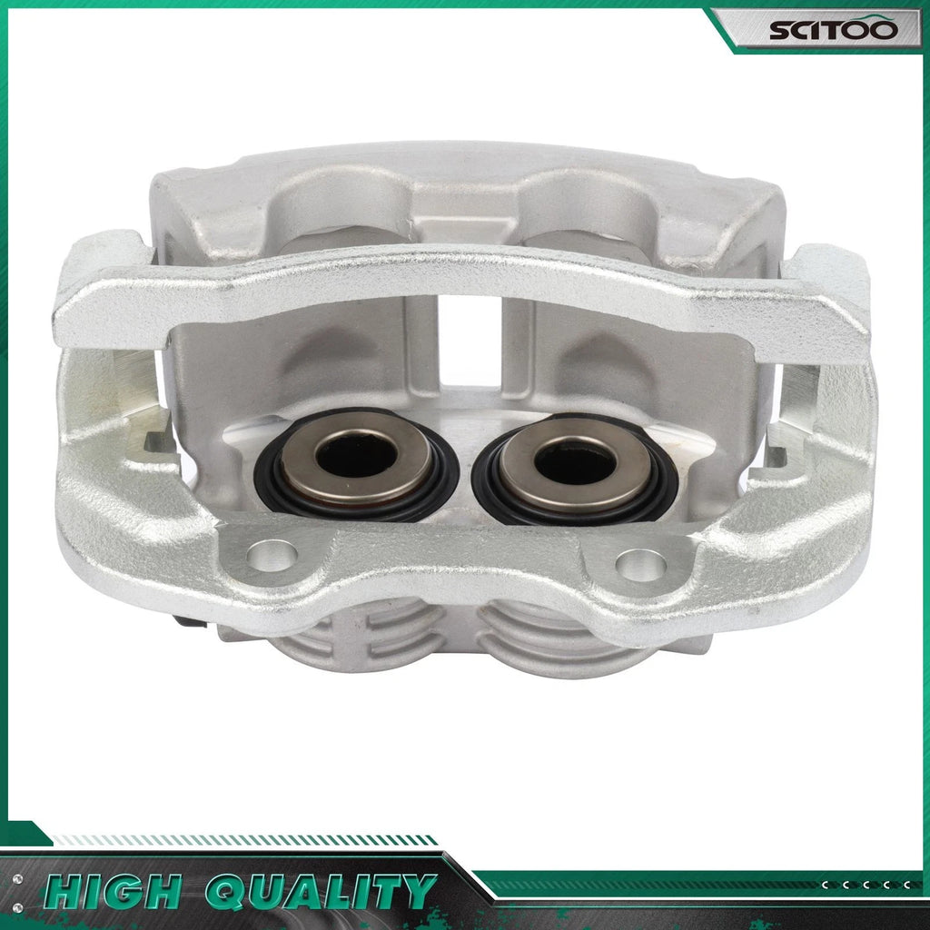 Rear Brake Caliper Kit with Ceramic Pads for GMC Sierra 1500, Chevrolet Silverado 1500