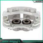 Rear Brake Caliper Kit with Ceramic Pads for GMC Sierra 1500, Chevrolet Silverado 1500