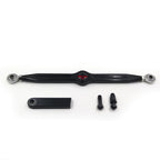 Black Gear Shift Linkage Skull for Harley Road King (1994–2024) Softail (1986–2024)