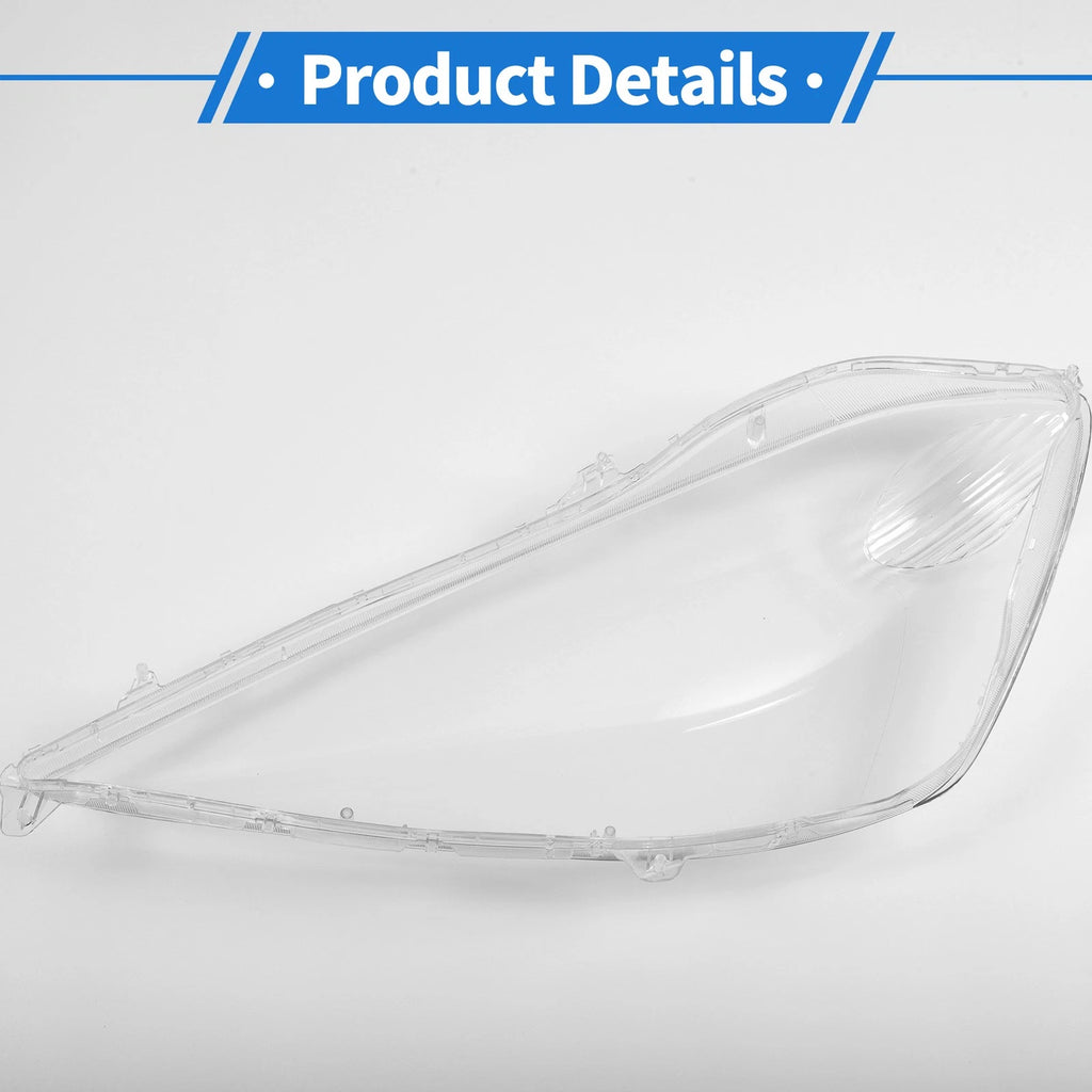Headlight Lens Cover for Honda Fit (2009–2010) PC Clear