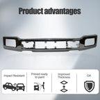 Chrome Steel Front Bumper for Ford F-150 (2018–2020)