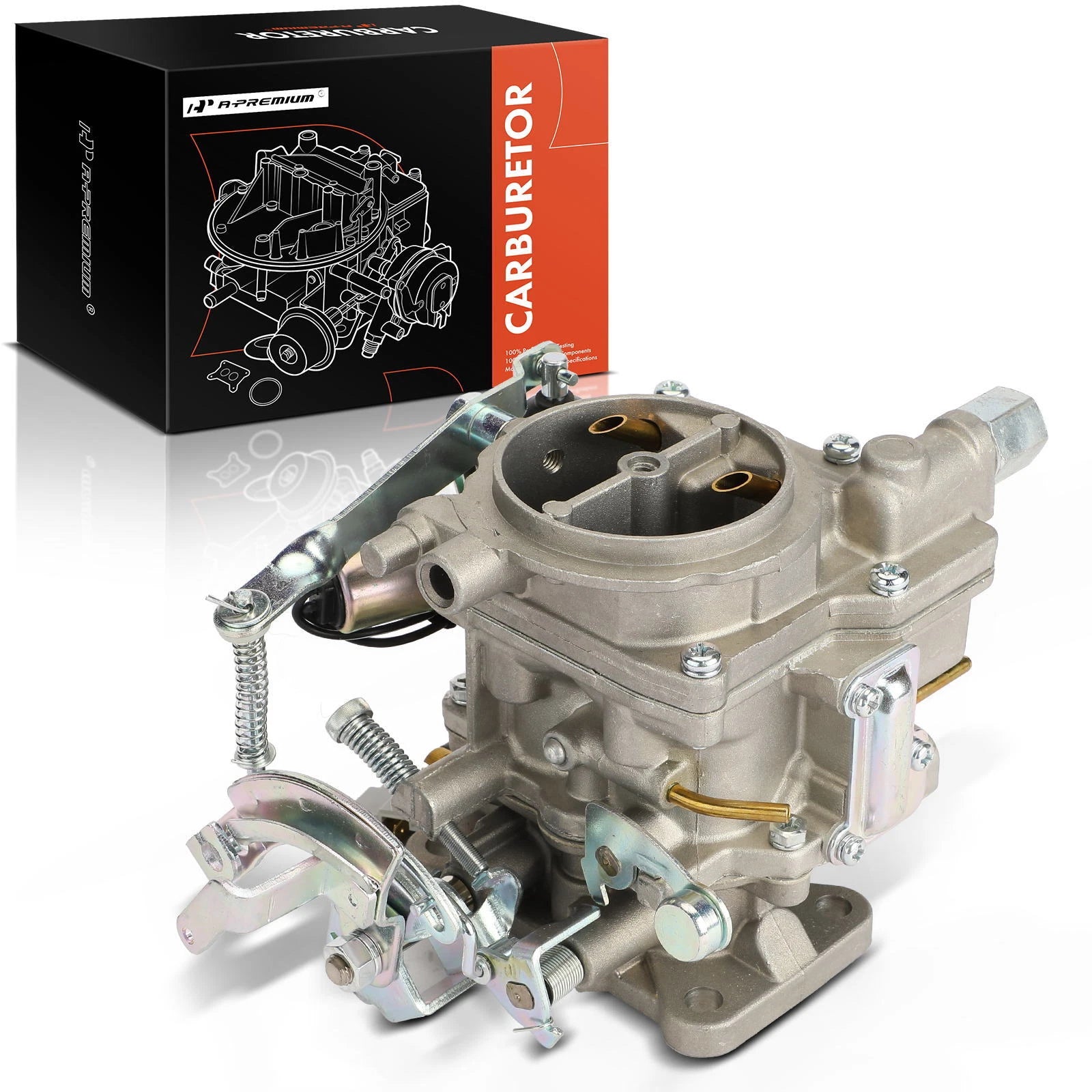 Carburetor 2 Barrel 2-Pin for Toyota Forklift Corolla Liteace (1987-2002)