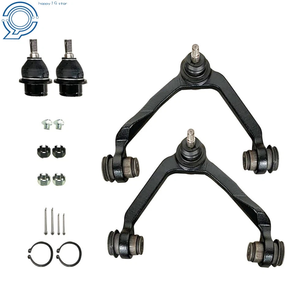 Set of 4 Front Upper Control Arm Ball Joints for Ford F-250 (1997–1999)