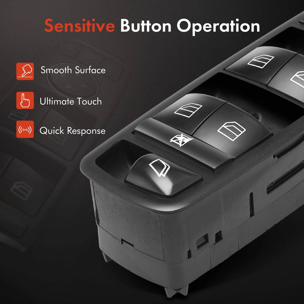 Power Master Window Switch for Mercedes Benz GL450 GL550 R350 R500 (2007–2012) 2518300590