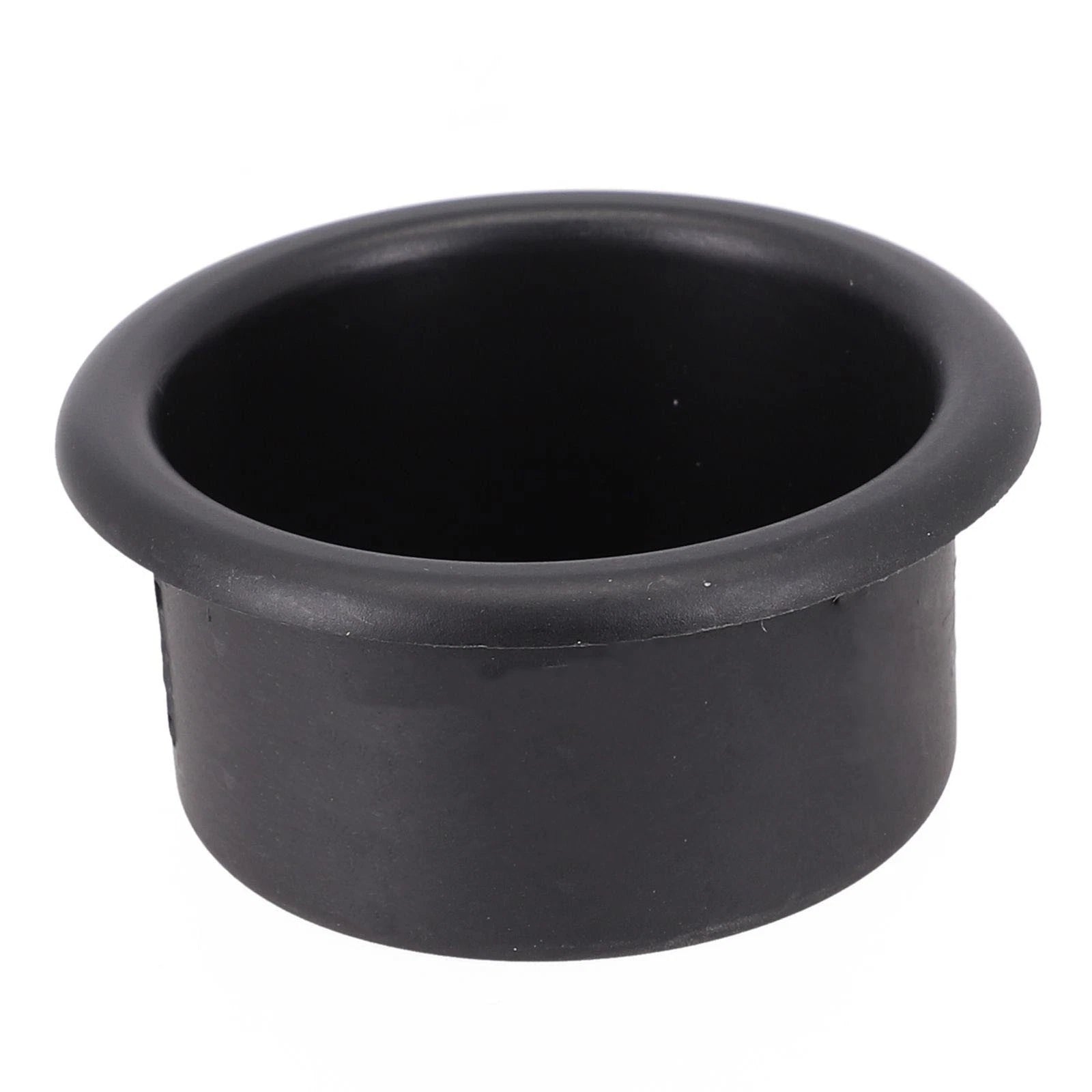 Cup Holder Insert for Marine Boat RV Car Truck Yacht (Plastic, Black)