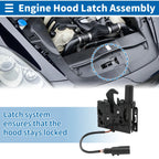 Hood Latch Assembly for Audi A6 (2012–2018) No. 4K0823509