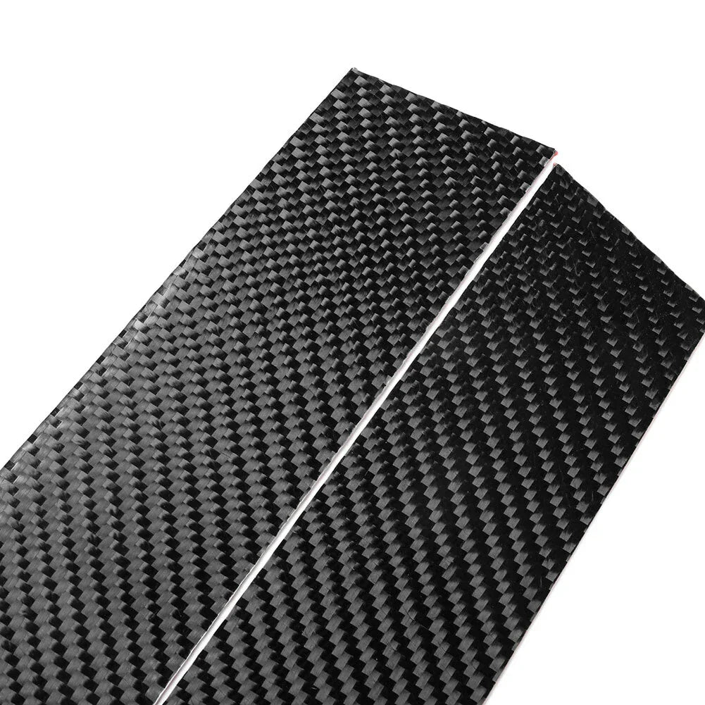 Carbon Fiber Black B-Pillars Cover Trim for VW Golf 8 (2021-2023)
