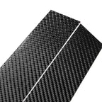 Carbon Fiber Black B-Pillars Cover Trim for VW Golf 8 (2021-2023)
