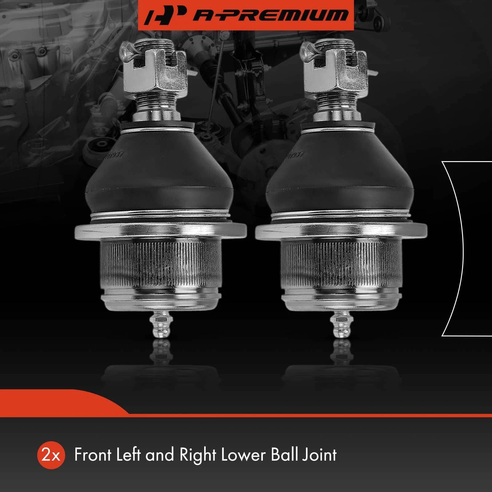 2X Front Lower Ball Joint for Ford Transit Connect (2010-2013)