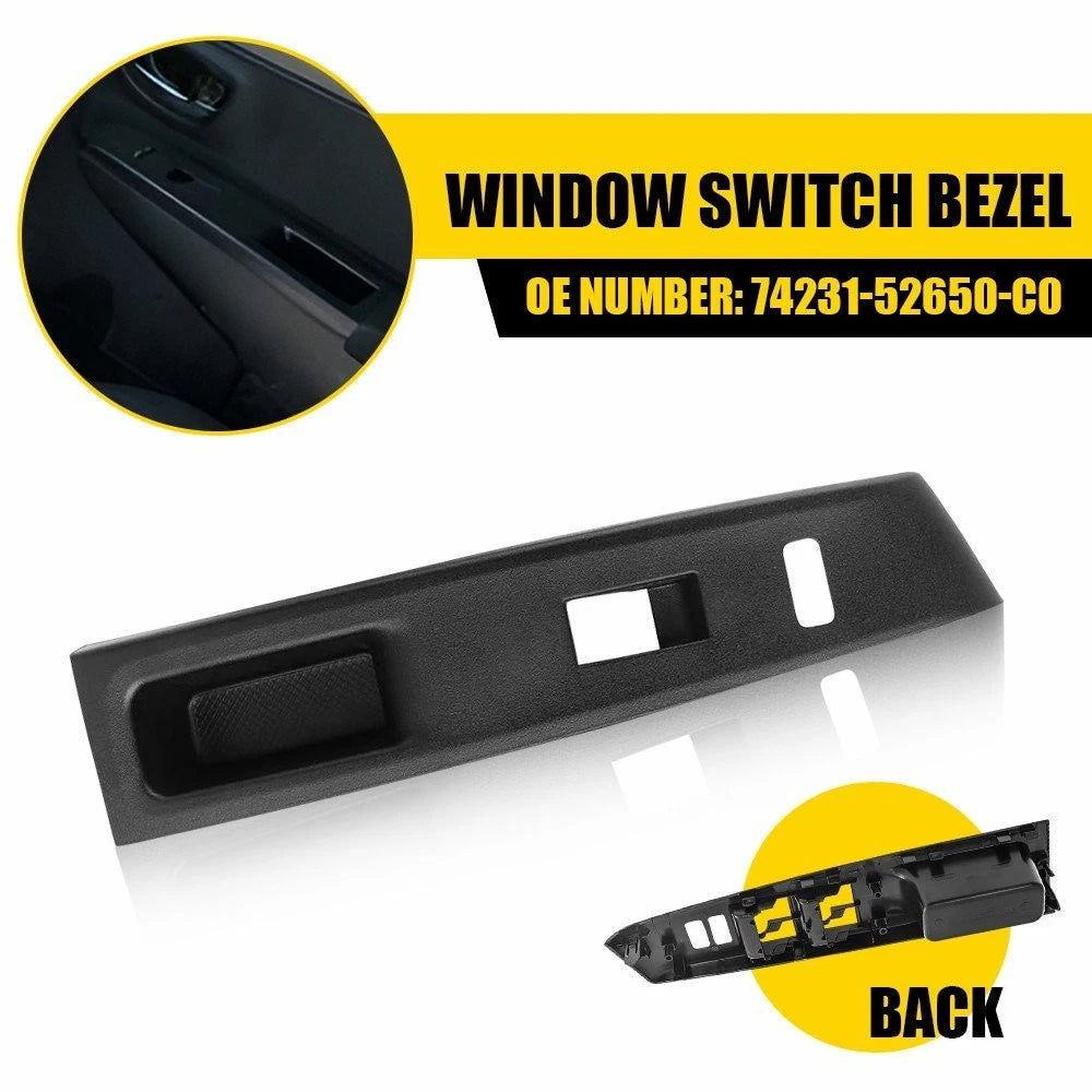 Right Front Window Switch Panel Bezel for Toyota Yaris (2012–2014)