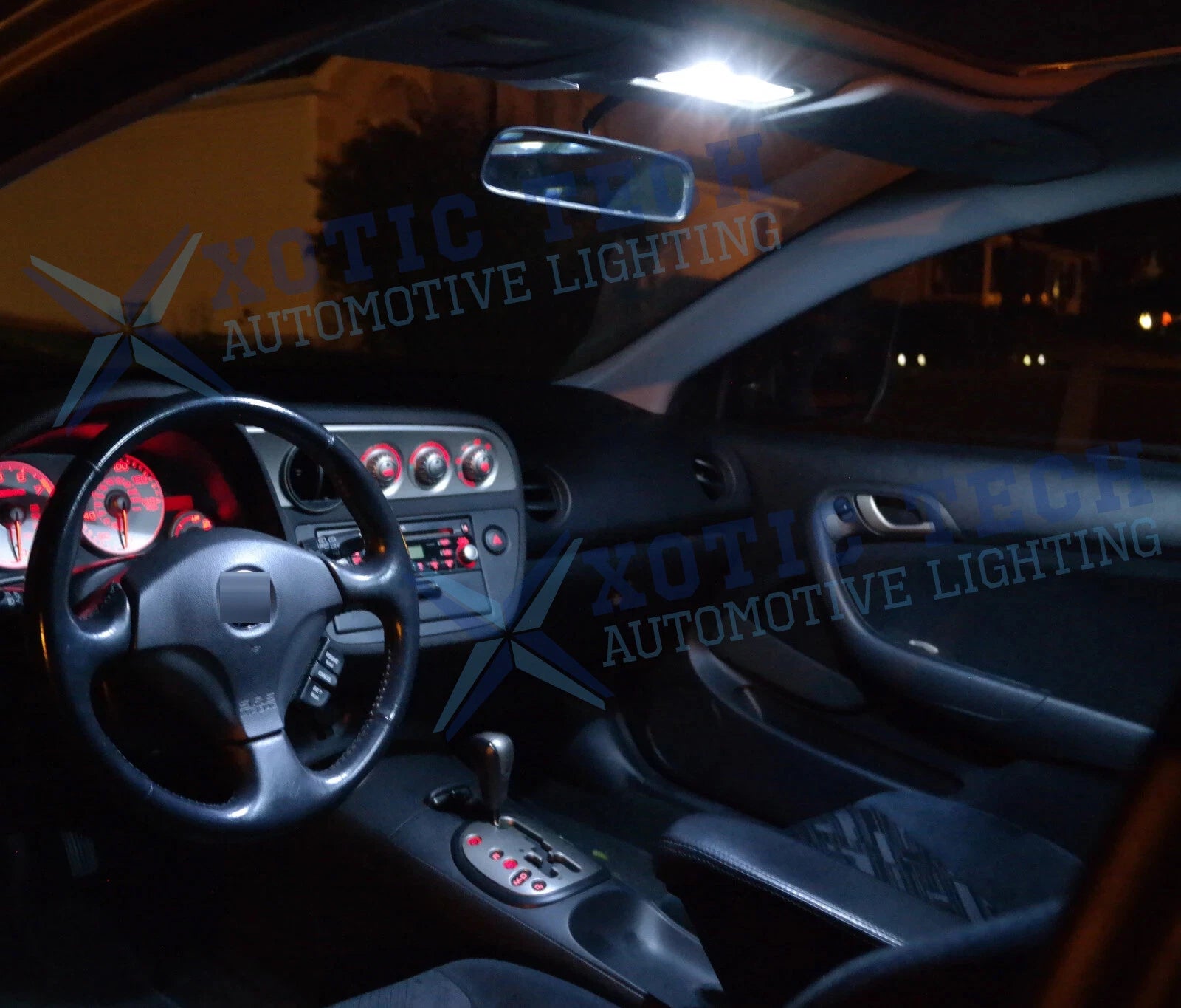 4x LED White Full Interior Lights for 2006-2010 Dodge Charger