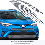 Stainless Steel Chrome Billet Grille Insert for Toyota RAV4 (2016-2018)
