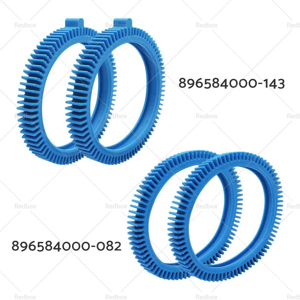 4X Front Rear Tyre for Hayward Aquanaught Pool Cleaner (896584000-143)