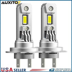 2X H7 LED High/Low Beam Conversion Kit 30000LM 6000K 200W CANBUS