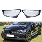 Set of 2 Headlight Lens Covers for Mercedes Benz GLC Class W253 (2016–2019)