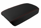 Center Console Armrest Leather Cover for Acura TSX (2009–2014) Red Stitch