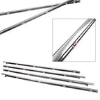 Set of 4 Outside Window Moulding Trims Weather-strips for Honda Accord (2013–2017)