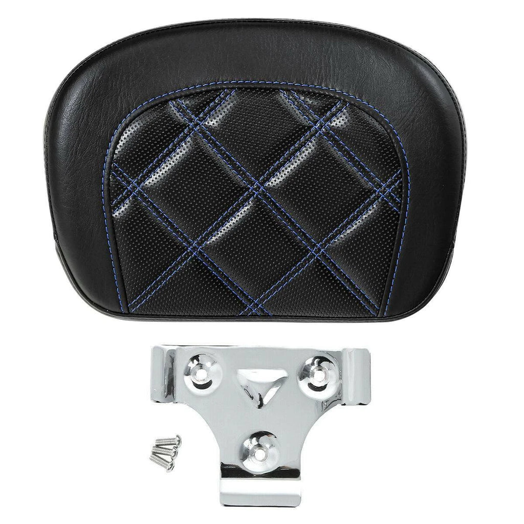 Sissy Bar Backrest Pad for Harley Touring Road Glide (1994–2023) Black