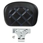 Sissy Bar Backrest Pad for Harley Touring Road Glide (1994–2023) Black