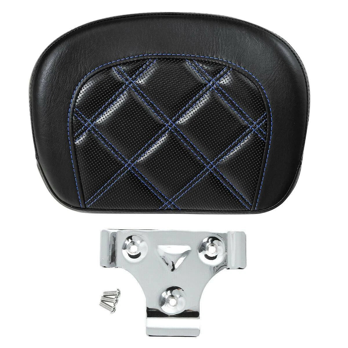 Sissy Bar Backrest Pad for Harley Touring Road Glide (1994–2023) Black