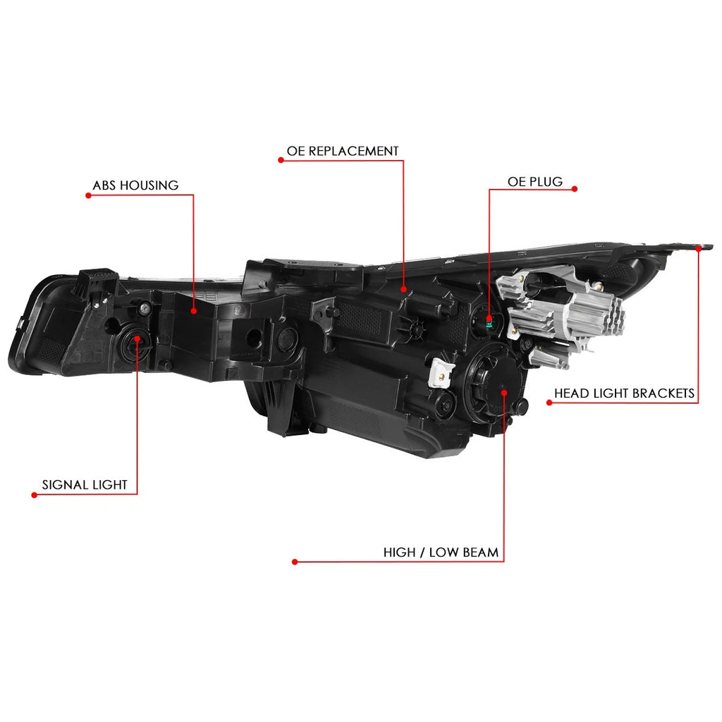 LED DRL Projector Headlight Assembly for Elantra (2021–2022)