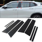 8 x Car Door Window Pillar Post Cover Trim for BMW X2 F39 (2018-2021)