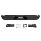 Complete Black Rear Bumper Assembly for Nissan Titan (2004–2015)
