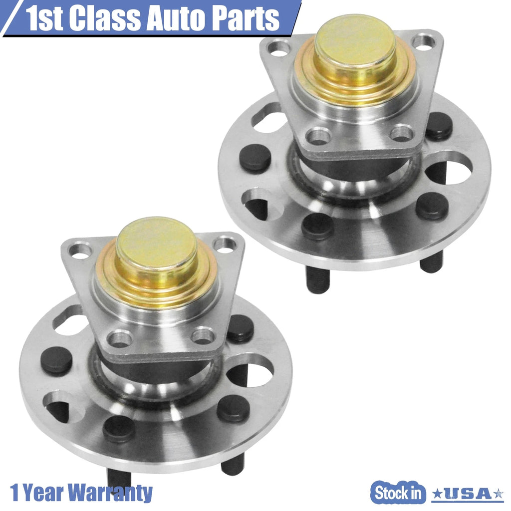 2X Rear Wheel Hub & Bearing Assembly for Buick Cadillac Chevy Pontiac (Fits 513012)