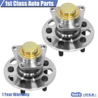 2X Rear Wheel Hub & Bearing Assembly for Buick Cadillac Chevy Pontiac (Fits 513012)