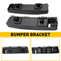 Set of 2 Front Bumper Retainer Headlight Brackets for Acura TSX (2009–2014)