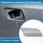 Front Right Headlight Washer Nozzle Cover for BMW 640i (2012–2015)