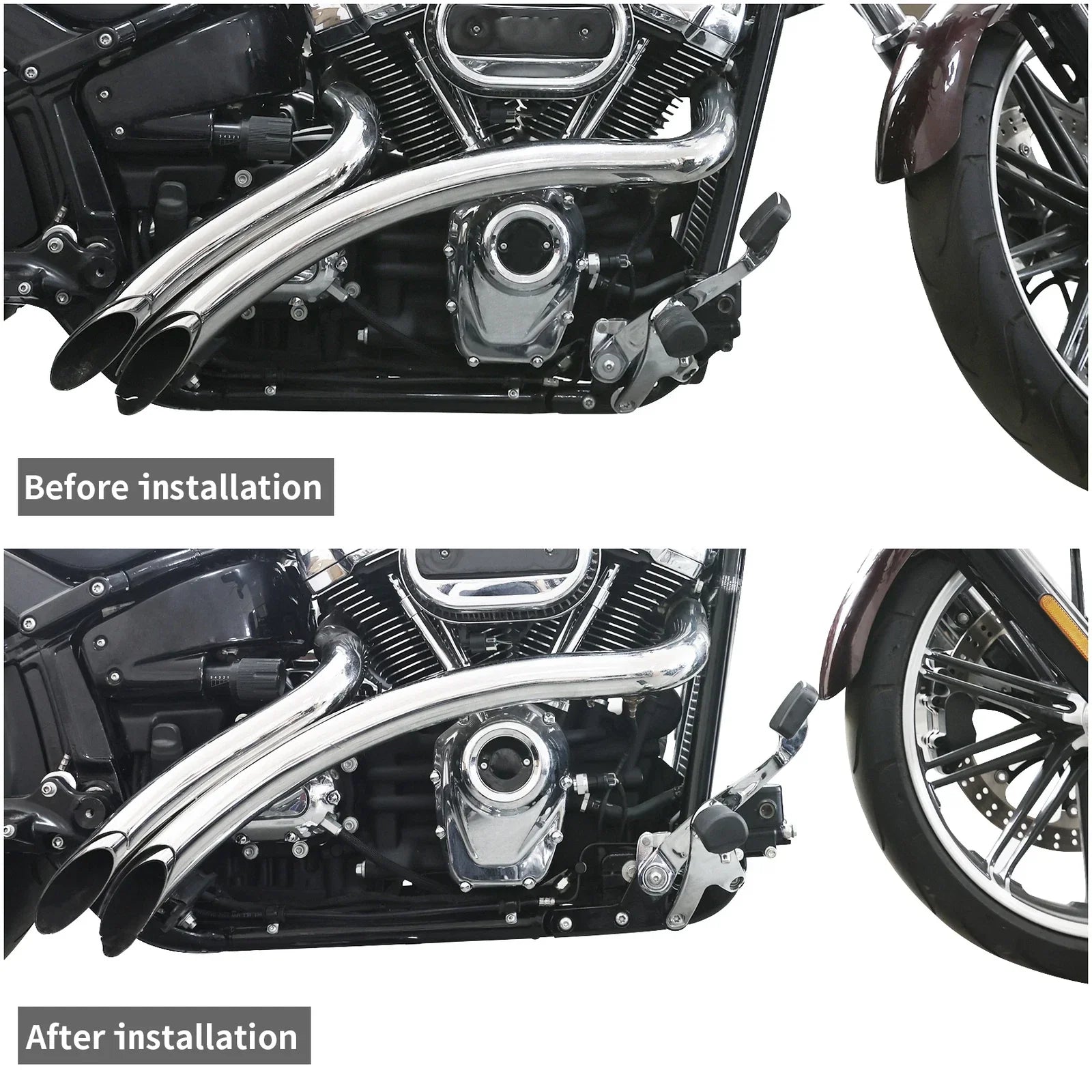 Extended Reach Forward Control Bracket for Harley Fat Bob Breakout (2018-2025)