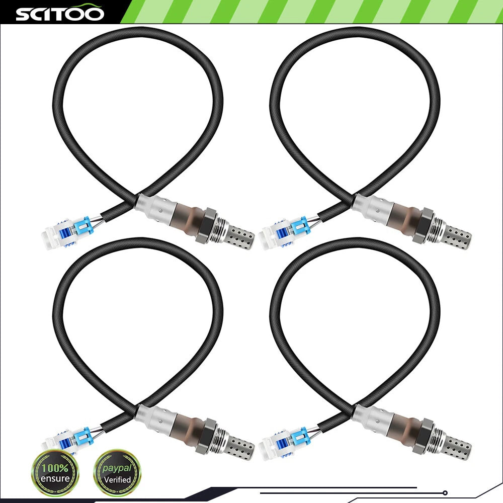 Set of 4 O2 Oxygen Sensors for GMC Sierra 1500 (2003–2006)