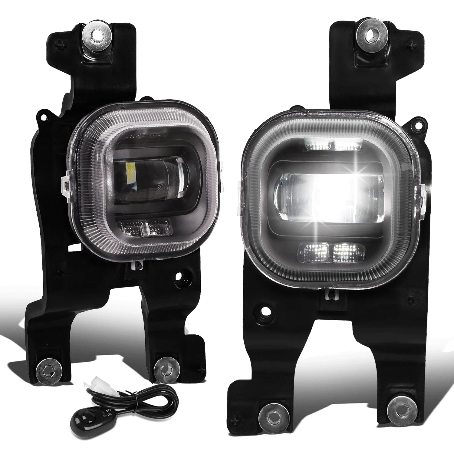 Projector LED Fog Lights for Ford F250-F550 Super Duty (2008–2010)