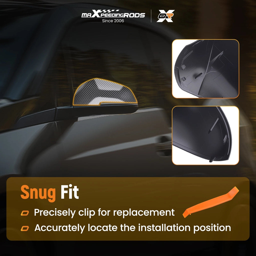 Carbon Style Mirror Cap for BMW M3 M4 M2 (2015-2020)