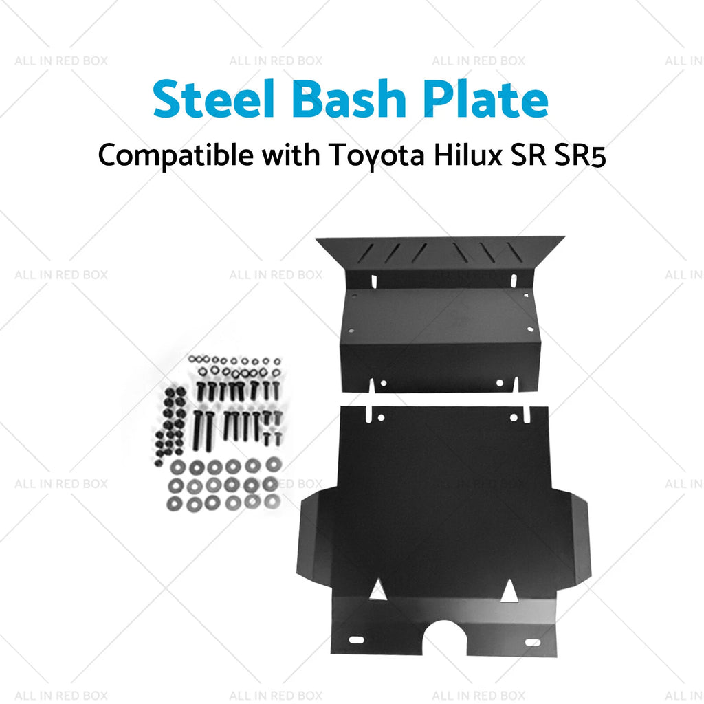 Steel Bash Plate for Toyota Hilux SR SR5 (2005–2015) 3mm