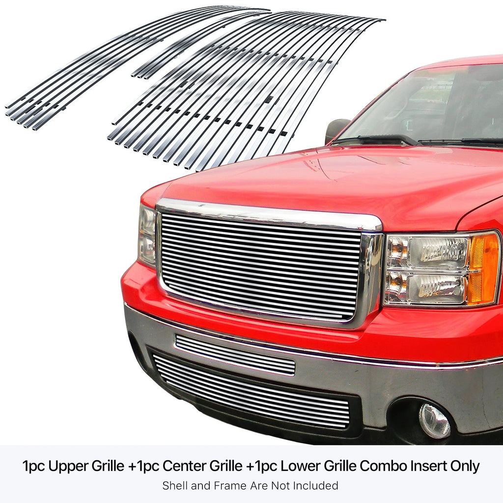 Billet Grille Combo for GMC Sierra 1500 (2007-2013)