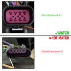 HID Headlight for Buick Enclave (2008–2012) Left Driver Side 8 Pins