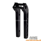 12" Tall Black Pullback Handlebar Riser for Harley Softail (2018)