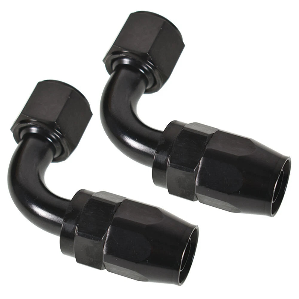 Hose End Fitting Elbow for Oil/Fuel/Air/Gas Line (90 Degree)