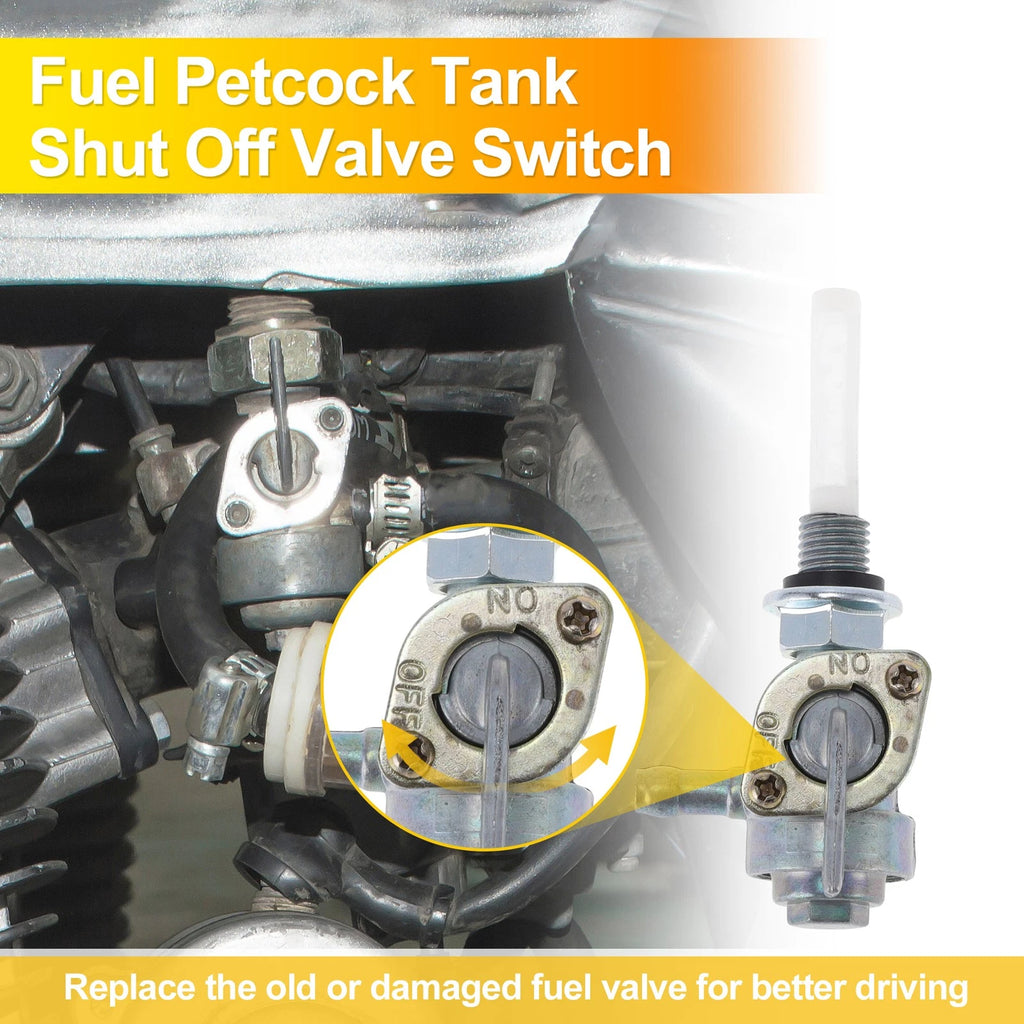 Fuel Valve Petcock Gas Tank Switch for Honda ATV (2KW–4KW) No.28-1783-V