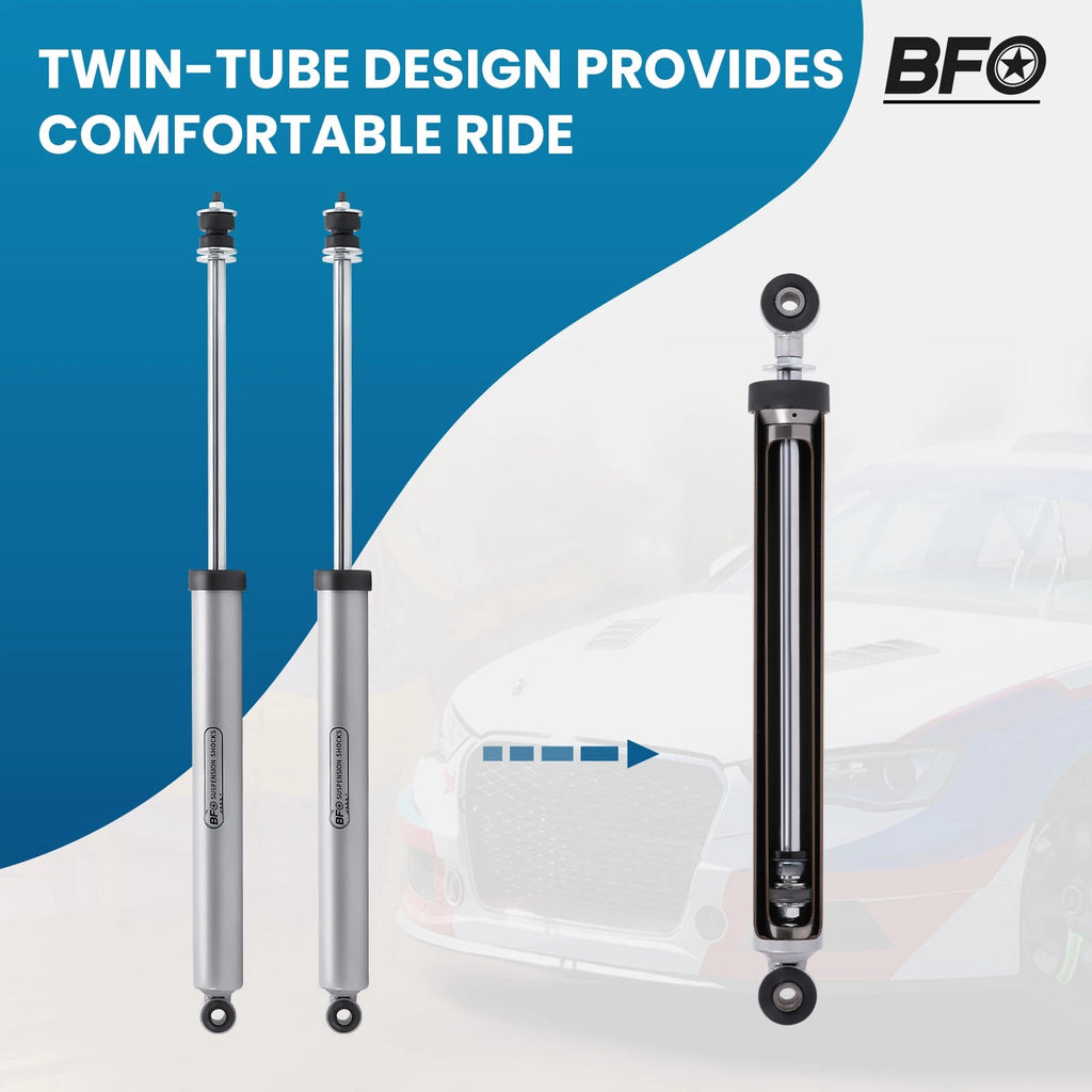 2.5" Suspension Lift Kit for F-150 4WD (1997–2003) w/ Nitrogen Shocks