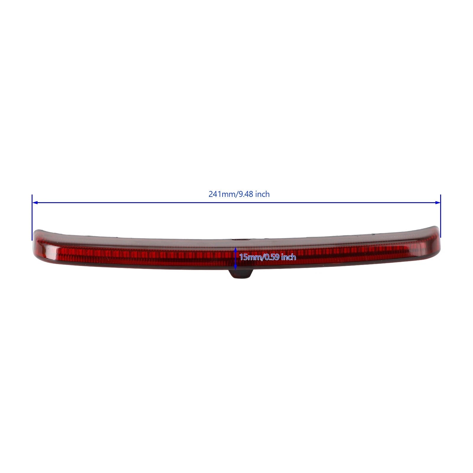 LED Rear Fender Blades Tail Light for Touring Trike Glide (2009–2022)