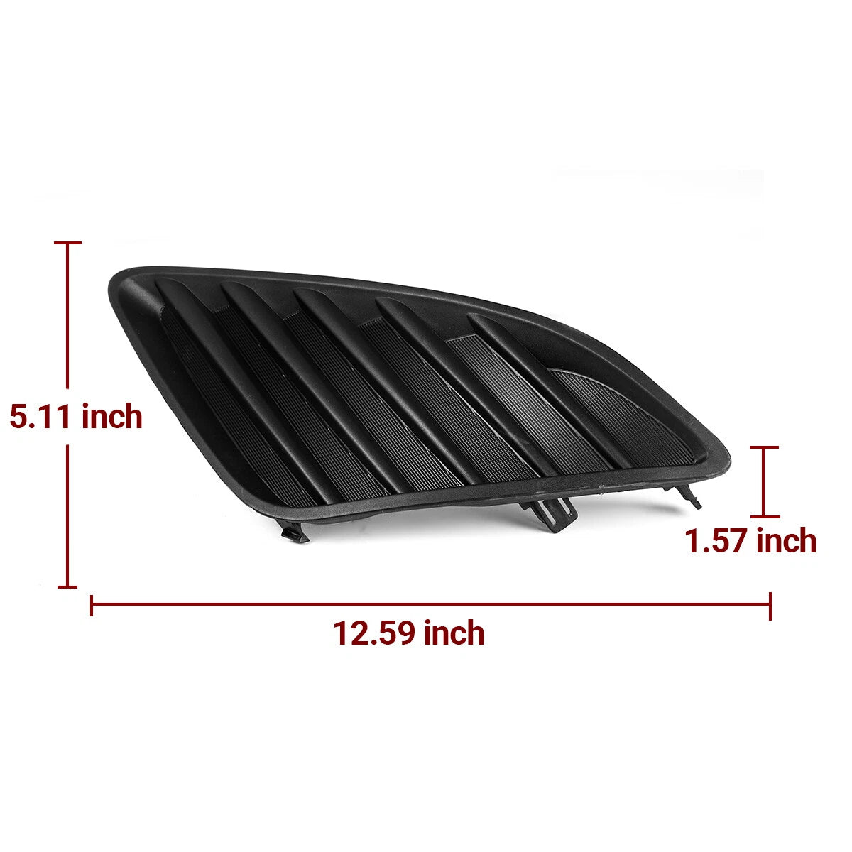 Set of 2 Front Fog Light Bumper Bezel Covers for Toyota Camry